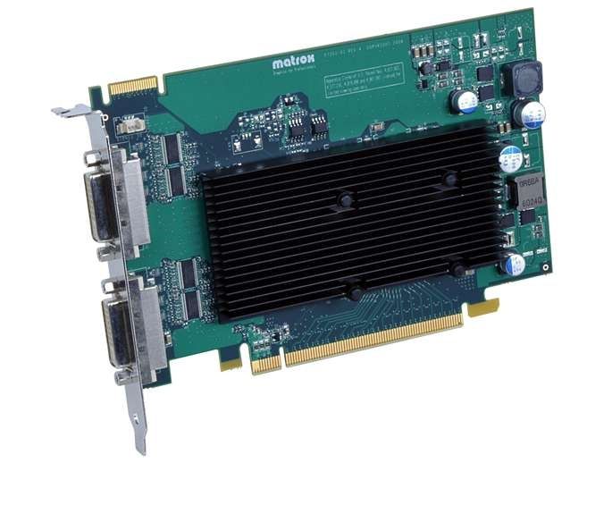 Matrox M9125-E512F graphics card GDDR2