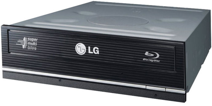 LG WH12LS30 optical disc drive Internal Black