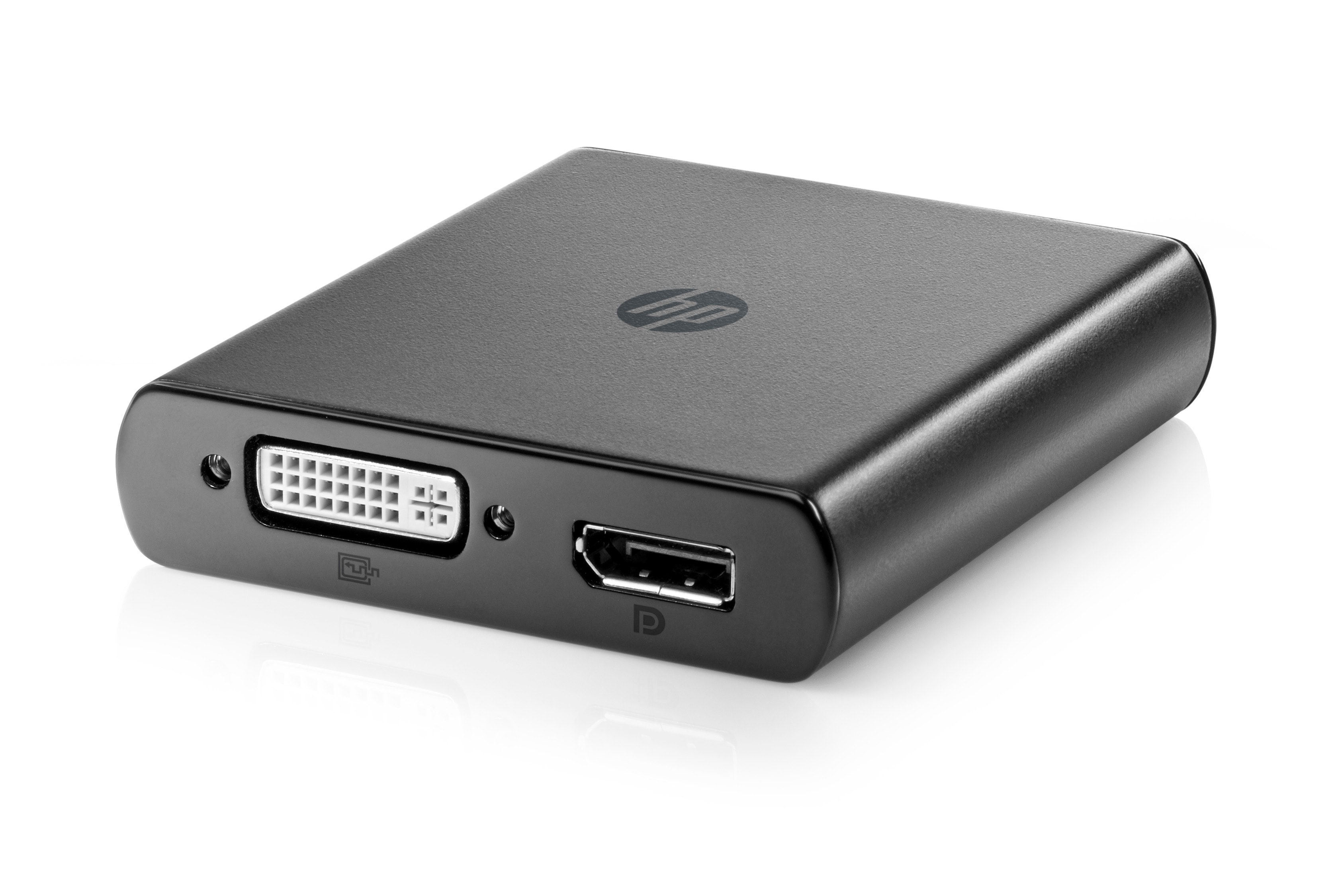 HP USB Dual Output Video Adapter USB graphics adapter 2560 x 1600 pixels Black