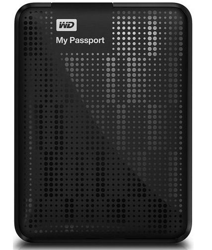 HP WD My Passport 500GB external hard drive 2.5" Micro-USB B 3.2 Gen 1 (3.1 Gen 1) Black