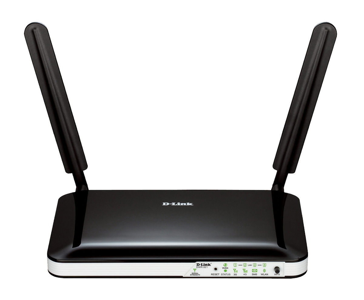 D-Link DWR-921/E wireless router Fast Ethernet Single-band (2.4 GHz) 4G Black, White