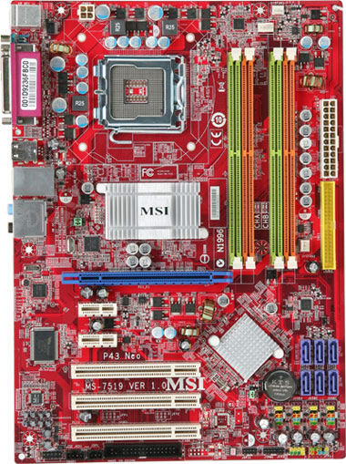 MSI P45 Neo-F LGA 775 (Socket T) ATX