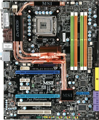 MSI P45 Platinum LGA 775 (Socket T) ATX
