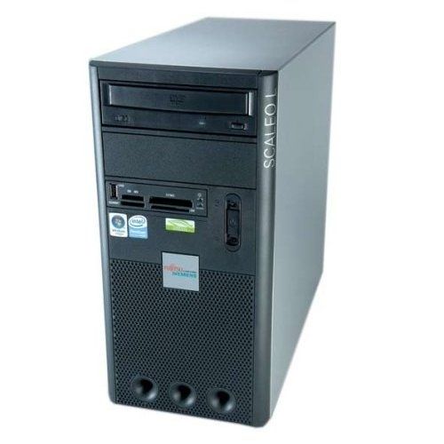 Fujitsu SCALEO Li 2405 Green Edition Intel® Pentium® Dual-Core 2 GB DDR2-SDRAM 160 GB Intel® GMA 950 Windows Vista Home Premium Tower PC Black