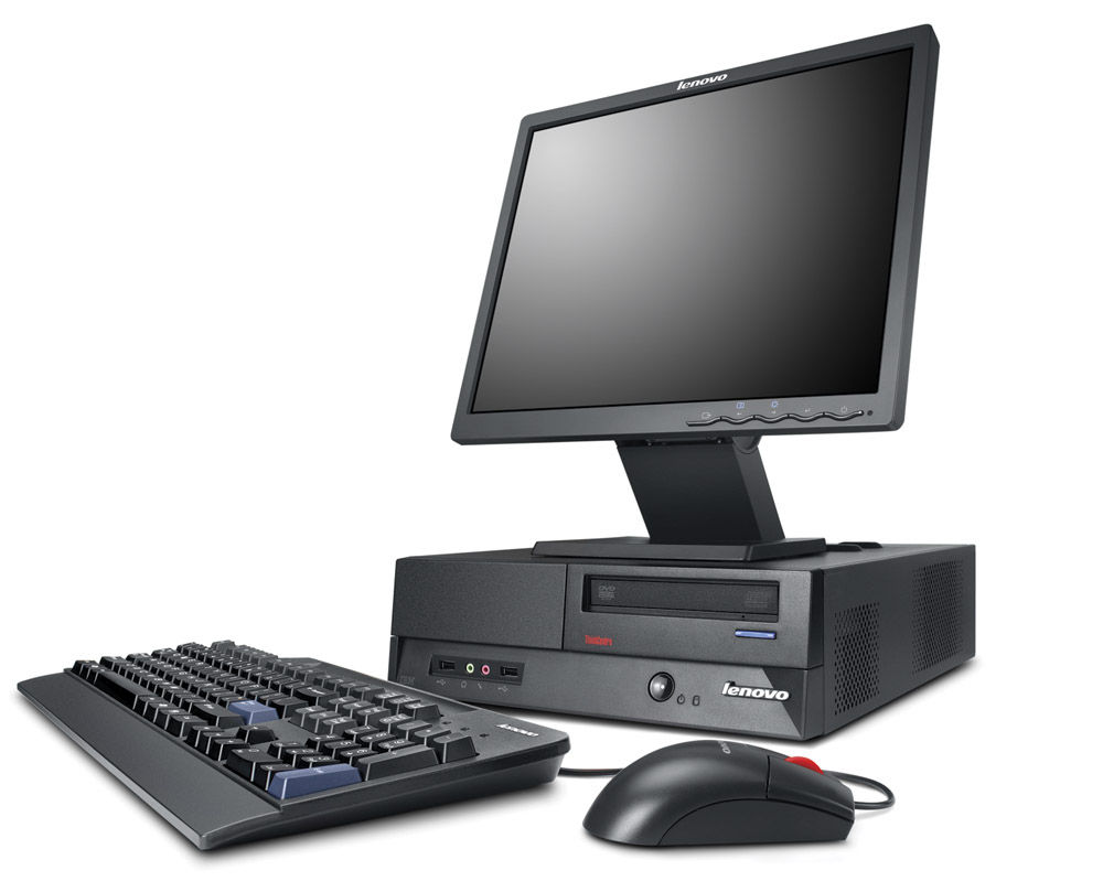 Lenovo ThinkCentre A61 AMD Athlon 4400+ 1 GB DDR2-SDRAM 160 GB AMD Radeon X1250 Windows Vista Business Desktop PC Black