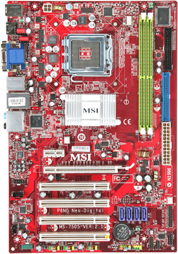MSI P6NG Neo-Digital LGA 775 (Socket T) ATX