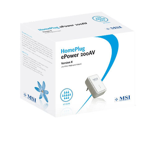 MSI MEGA ePower 200AV Version II 200 Mbit/s