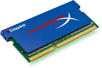 HyperX 3GB, 800MHz, DDR2, CL5 (5-5-5-18), SODIMM (Kit of 1GB + 2GB) memory module 200-pin SO-DIMM