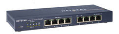 NETGEAR ProSafe 8 Port 10/100 Fast Ethernet Switch with 4 port Power-Over-Ethernet (PoE)