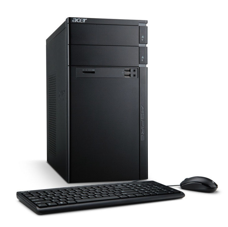Acer Aspire 1935 Intel® Core™ i3 i3-2130 4 GB DDR3-SDRAM 500 GB HDD Windows 8 Tower PC Black