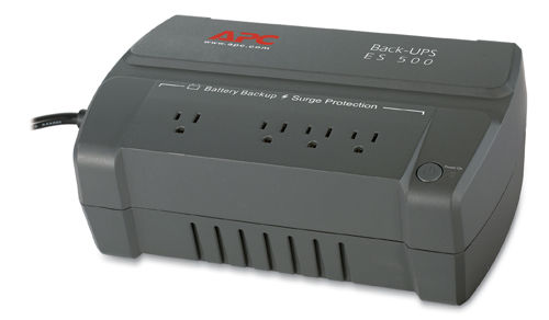 APC Back-UPS 500VA uninterruptible power supply (UPS) 0.5 kVA 300 W 4 AC outlet(s)