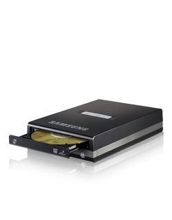 Samsung 22X External USB 2.0 DVD-Writer optical disc drive Black