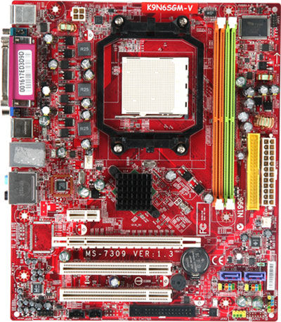 MSI K9N6PGM2-V Socket AM2 micro ATX