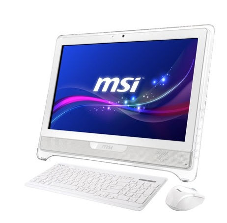 MSI Wind Top AE2210 Intel Pentium G G630 54.6 cm (21.5") 1920 x 1080 pixels Touchscreen 4 GB DDR3-SDRAM 500 GB HDD Windows 7 Home Premium White