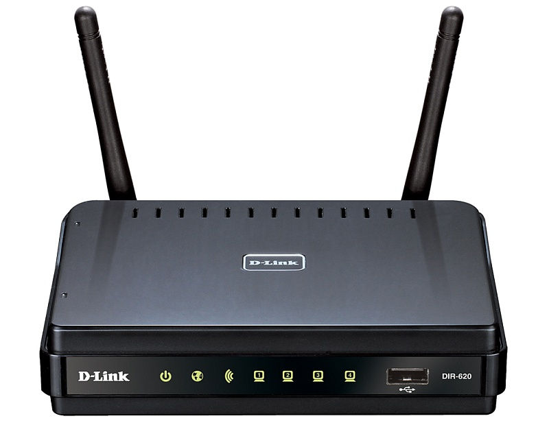 D-Link DIR-620 wireless router Fast Ethernet Black