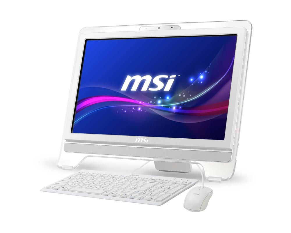 MSI Wind Top AE2081-020EU Intel® Pentium® G645 50.8 cm (20") 1600 x 900 pixels Touchscreen 4 GB DDR3-SDRAM 500 GB HDD Windows 7 Home Premium White