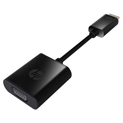 HP HDMI to VGA Adapter 0.045 m VGA (D-Sub) Black