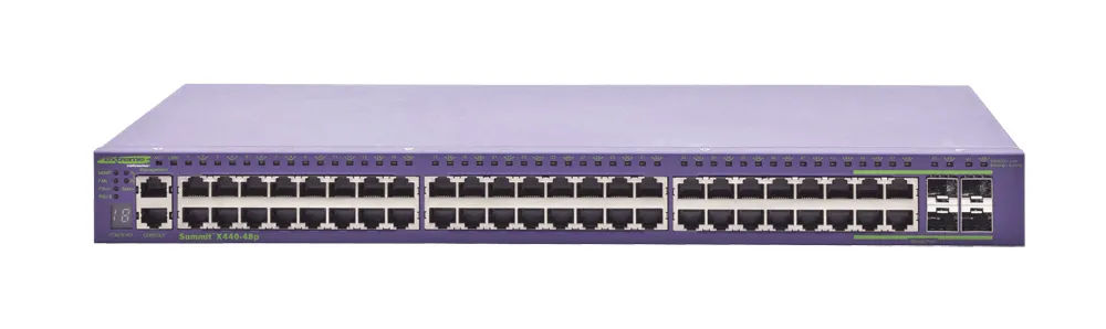 Extreme Networks Summit X440-48p 48x PoE+ 4xSFP L2/3 Switch