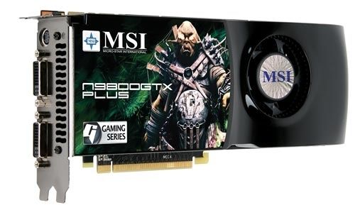 MSI N9800GTX PLUS-T2D512-OC graphics card GeForce 9800 GTX+ GDDR3