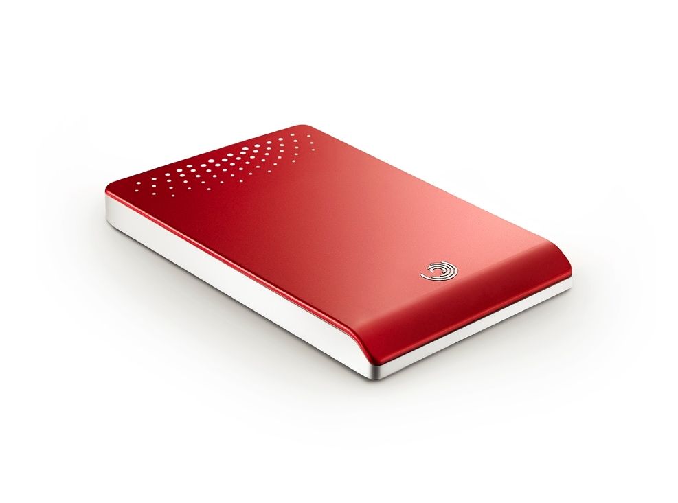 Seagate FreeAgent Go 320GB external hard drive 5400 RPM 2.5" Red