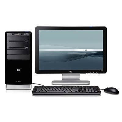 HP Pavilion a6410.ch-m PC with w2007v 20.1’’ Wide Flat Panel Monitor