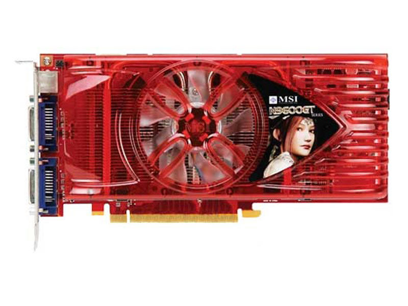 MSI V127-013R graphics card GeForce 9600 GT GDDR3