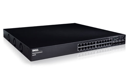 DELL PowerConnect 6224 Managed L3 Gigabit Ethernet (10/100/1000) 1U Black