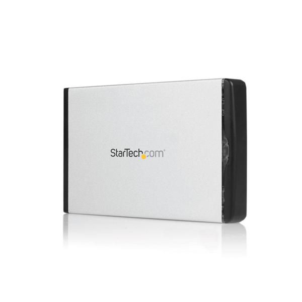 StarTech.com Extra 2.5in SATA Hard Drive Enclosure for SAT2510U2REM - Storage enclosure - SATA-300 - 300 MBps - Hi-Speed USB / SATA-300 - silver