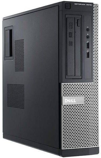 DELL OptiPlex 3010 Intel® Core™ i3 i3-3220 4 GB DDR3-SDRAM 500 GB HDD Windows 7 Professional Desktop PC Black, Silver