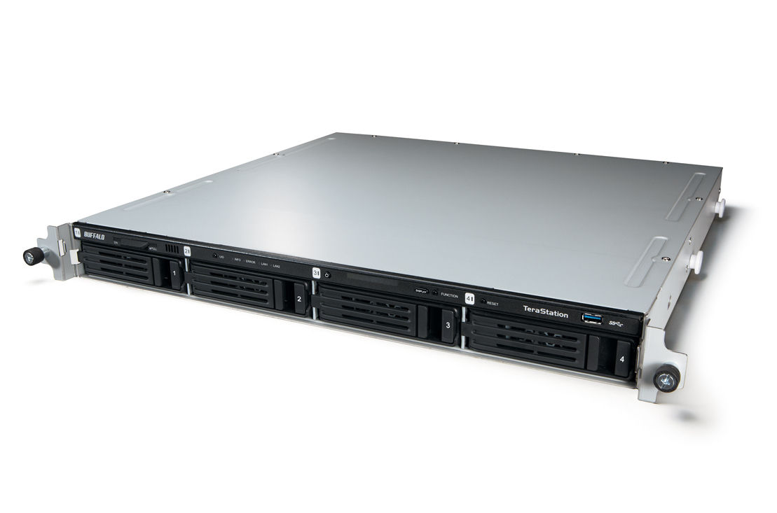 Buffalo TeraStation 5400r 16TB Rack (1U) Intel Atom® D2700 2 GB DDR3 Black, Grey