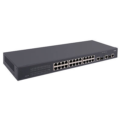 HP A 3100-24 EI Managed L2 Fast Ethernet (10/100) 1U Grey