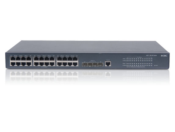 HP A 5120-24G-PoE+ (170W) SI Managed L3 Gigabit Ethernet (10/100/1000) Power over Ethernet (PoE) 1U Black