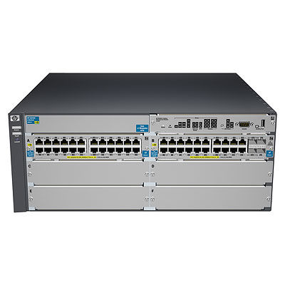 HP ProCurve 5406-44G-PoE+-4G-SFP v2 zl Managed L3 Gigabit Ethernet (10/100/1000) Power over Ethernet (PoE) 4U Grey