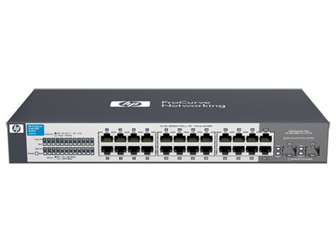 HP V 1410-24G Unmanaged Gigabit Ethernet (10/100/1000) Grey