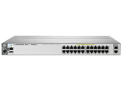 HP ProCurve 3800-24G-PoE+-2XG Managed L3 Gigabit Ethernet (10/100/1000) Power over Ethernet (PoE) 1U Grey