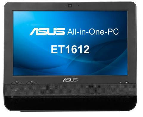 ASUS ET 1612IUTS Intel® Celeron® 847 39.6 cm (15.6") 1366 x 768 pixels Touchscreen 2 GB DDR3-SDRAM 320 GB HDD Windows 7 Professional Black