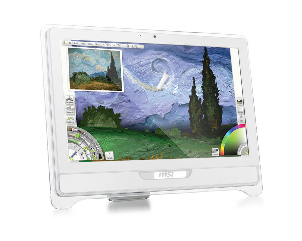 MSI Wind Top AE2240 Intel® Core™ i3 i3-380M 54.6 cm (21.5") 1920 x 1080 pixels 4 GB DDR3-SDRAM 1 TB Windows 7 Home Premium White