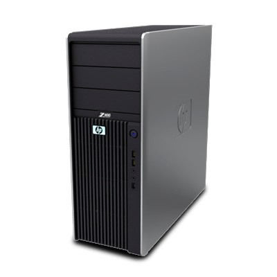 HP 400 Intel® Xeon® 3000 Sequence W3550 3 GB DDR3-SDRAM Windows 7 Professional SFF Workstation Black