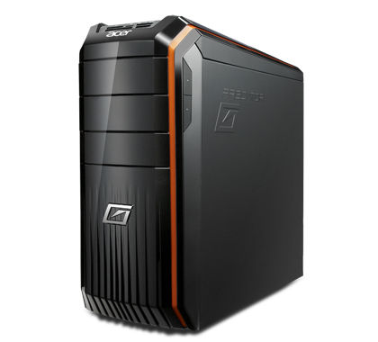 Acer Predator 120 AMD FX™ FX 6100 8 GB DDR3-SDRAM 2 TB HDD NVIDIA® GeForce® GTX 550 Ti Windows 7 Home Premium Desktop PC Black