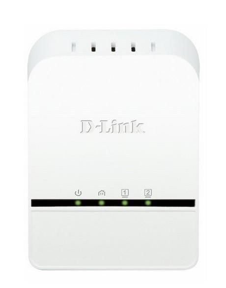 D-Link DHP-329AV PowerLine network adapter 500 Mbit/s Ethernet LAN White 1 pc(s)
