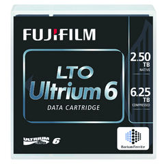 Fujifilm LTO Ultrium 6 Standard Pack Labelled Blank data tape 2.5 TB 1.26 cm
