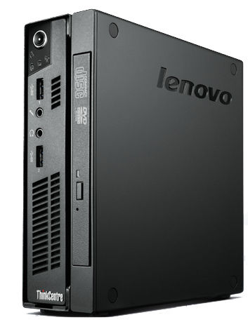 Lenovo ThinkCentre M92 Intel® Core™ i3 i3-3220T 4 GB DDR3-SDRAM 500 GB HDD Windows 7 Professional USFF PC Black
