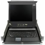 ATEN CLCS9138MKIT LCD Integrated Console KVM switch Black