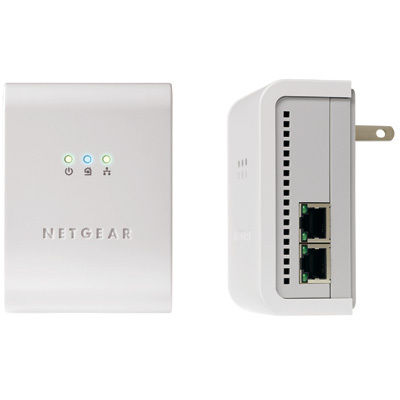 NETGEAR PowerLine Ethernet Switch Kit Managed White