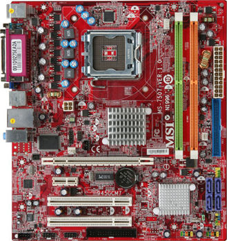 MSI 945GCM7-LV2 Motherboard LGA 775 (Socket T) micro ATX