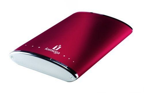 Iomega eGo Ruby Red Portable Hard Drive external hard drive 160 GB 7200 RPM 3.5" USB 2.0