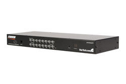 StarTech.com 16 Port StarView Cat5 KVM switch Black