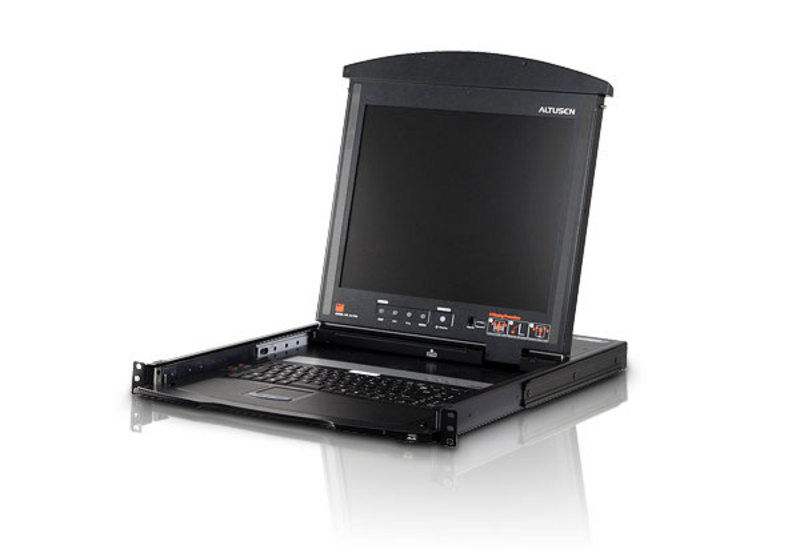 ATEN KL1100M rack console 43.2 cm (17") 1280 x 1024 pixels Black 1U