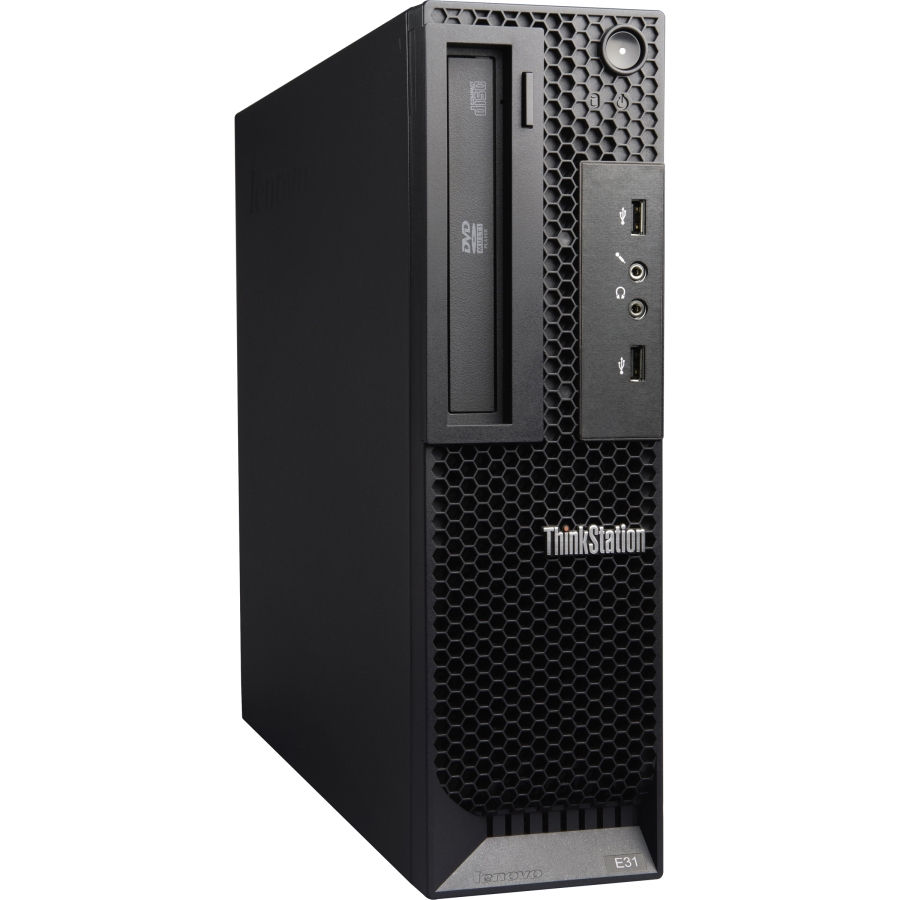 Lenovo ThinkStation E31 Intel® Core™ i5 i5-3470 4 GB DDR3-SDRAM Windows 7 Professional SFF Workstation Black