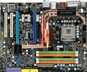 MSI P45PLATINUM Motherboard LGA 775 (Socket T) ATX